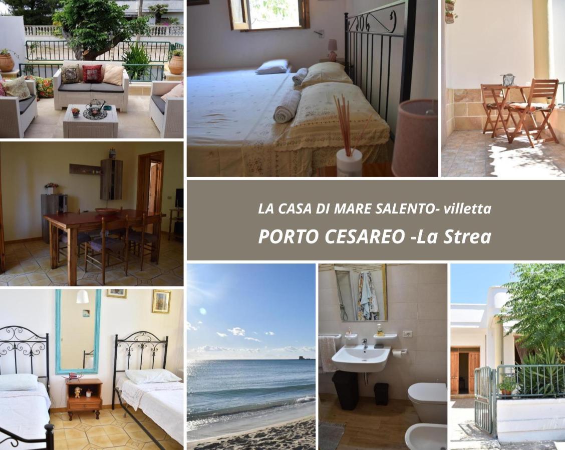 ポルト・チェザーレオ La Casa Di Mare Salentoヴィラ エクステリア 写真